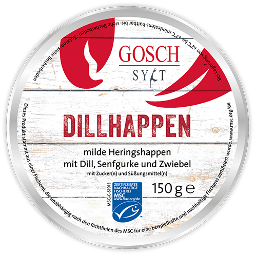 GOSCH Dillhappen – 150 g