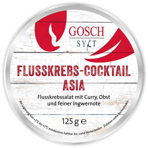 GOSCH Flusskrebscocktail Asia – 125 g