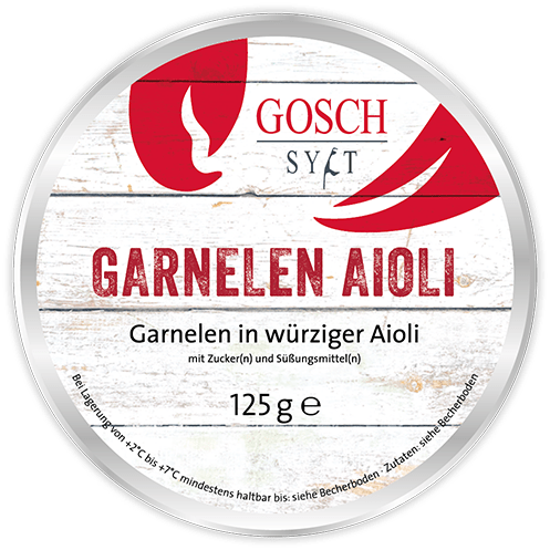 GOSCH Garnelen in Aioli – 125 g