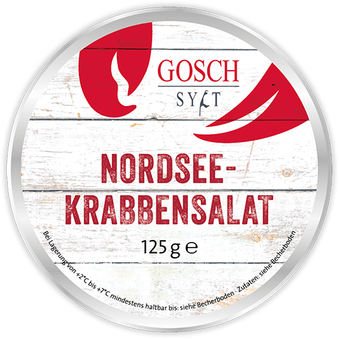 GOSCH Nordseekrabben-Salat – 125 g