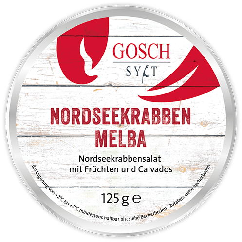 GOSCH Nordseekrabben Melba – 125 g