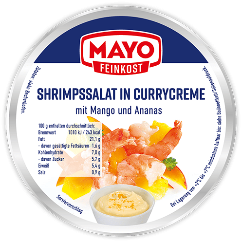 Shrimpssalat in Currycreme – 150 g