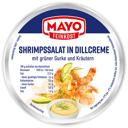 Shrimpssalat in Dillcreme – 150 g