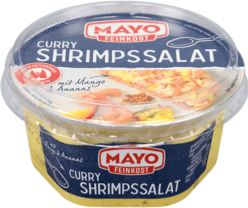 Shrimpssalat in Currycreme – 150 g