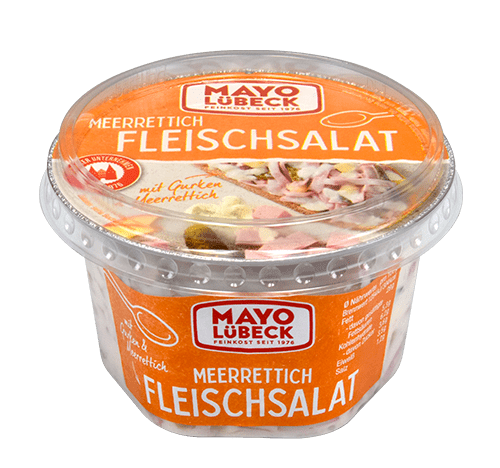 Meerrettich-Fleischsalat  –  200 g